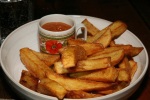 Duck Fat Fried Chips and Cumin Ketchup
