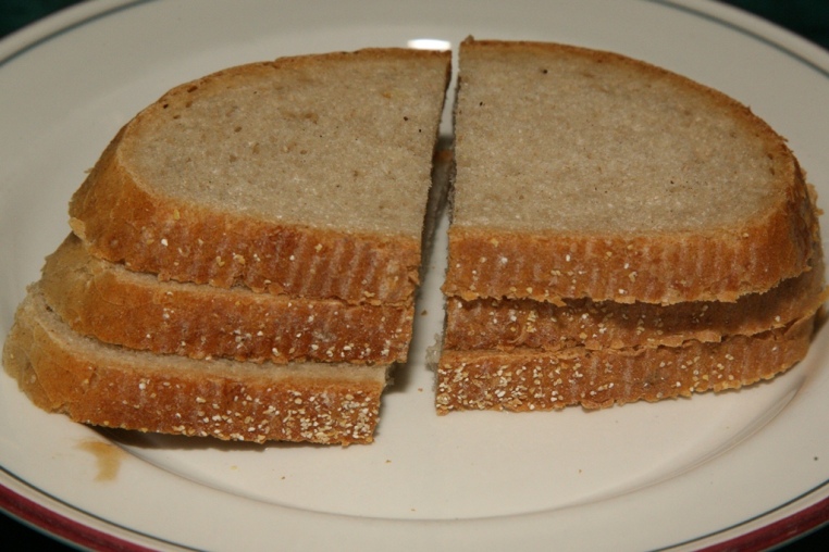 Rye bread for Kishke
