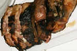 Barbecued Beef Spareribs, Rack of Lamb Chops