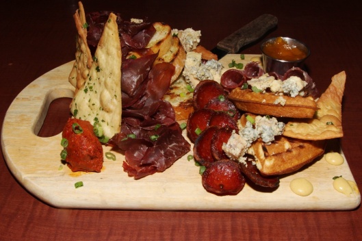 Butcher’s Board | sausage, charcuterie, cheese, preserves, bread, crackers $23.98