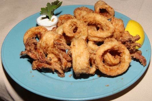 Fried calamari $14.95